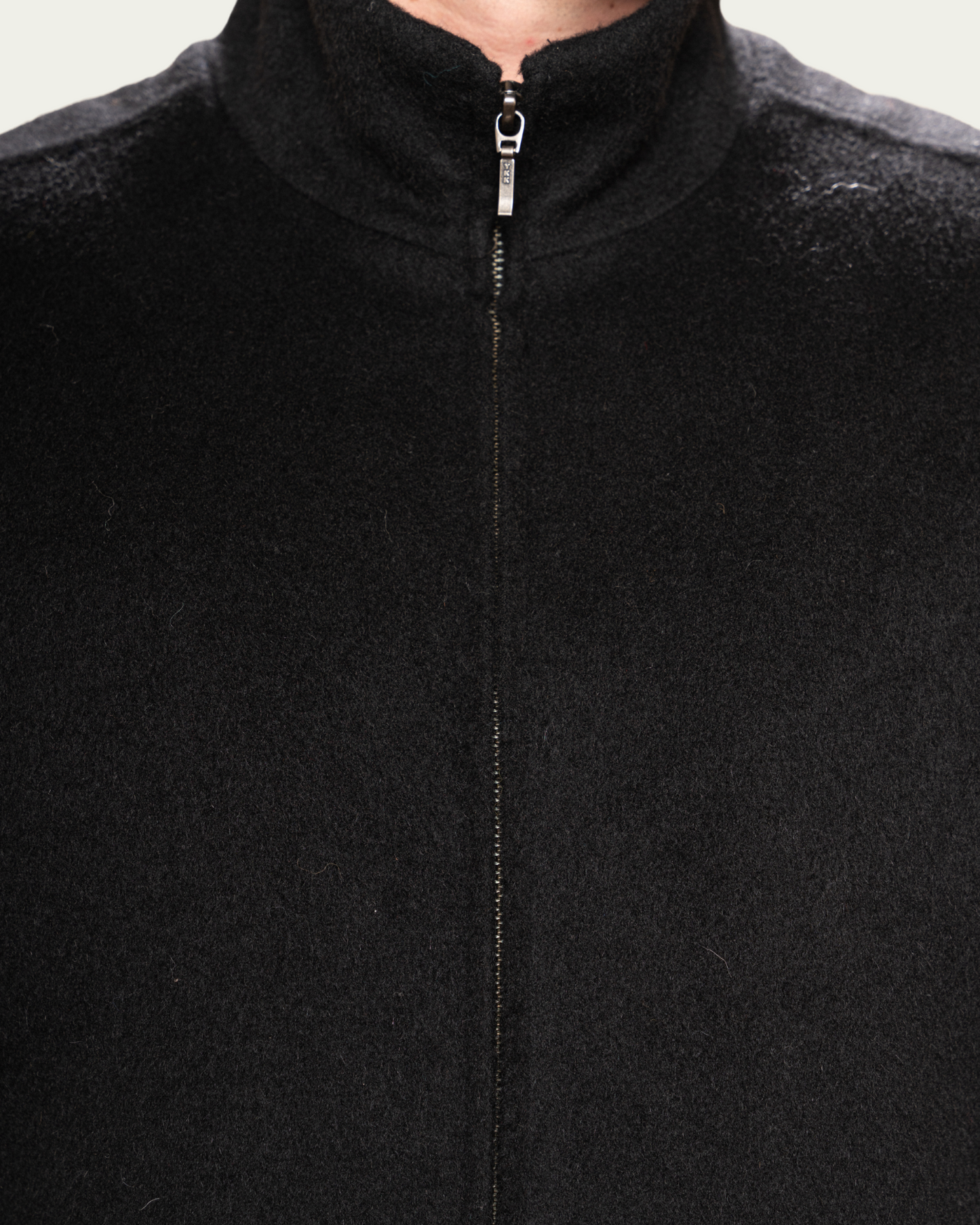 ALPACA BOMBER - BLACK