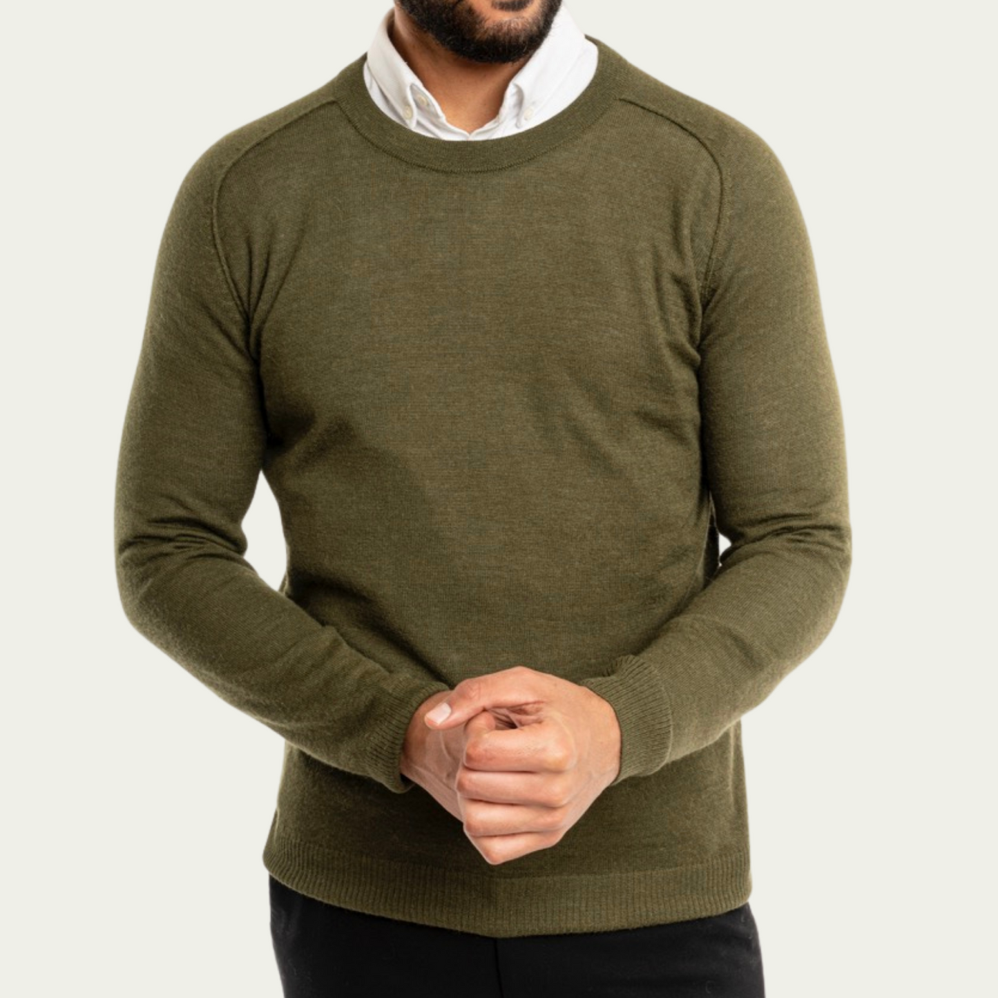 (M) Alpaca Light Sweater - Amazon