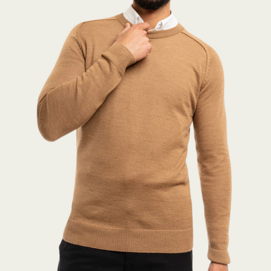 (M) Alpaca Light Sweater - Nazca