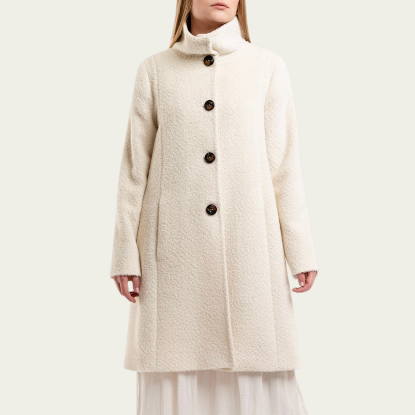 (W) Suri Coat - Ivory