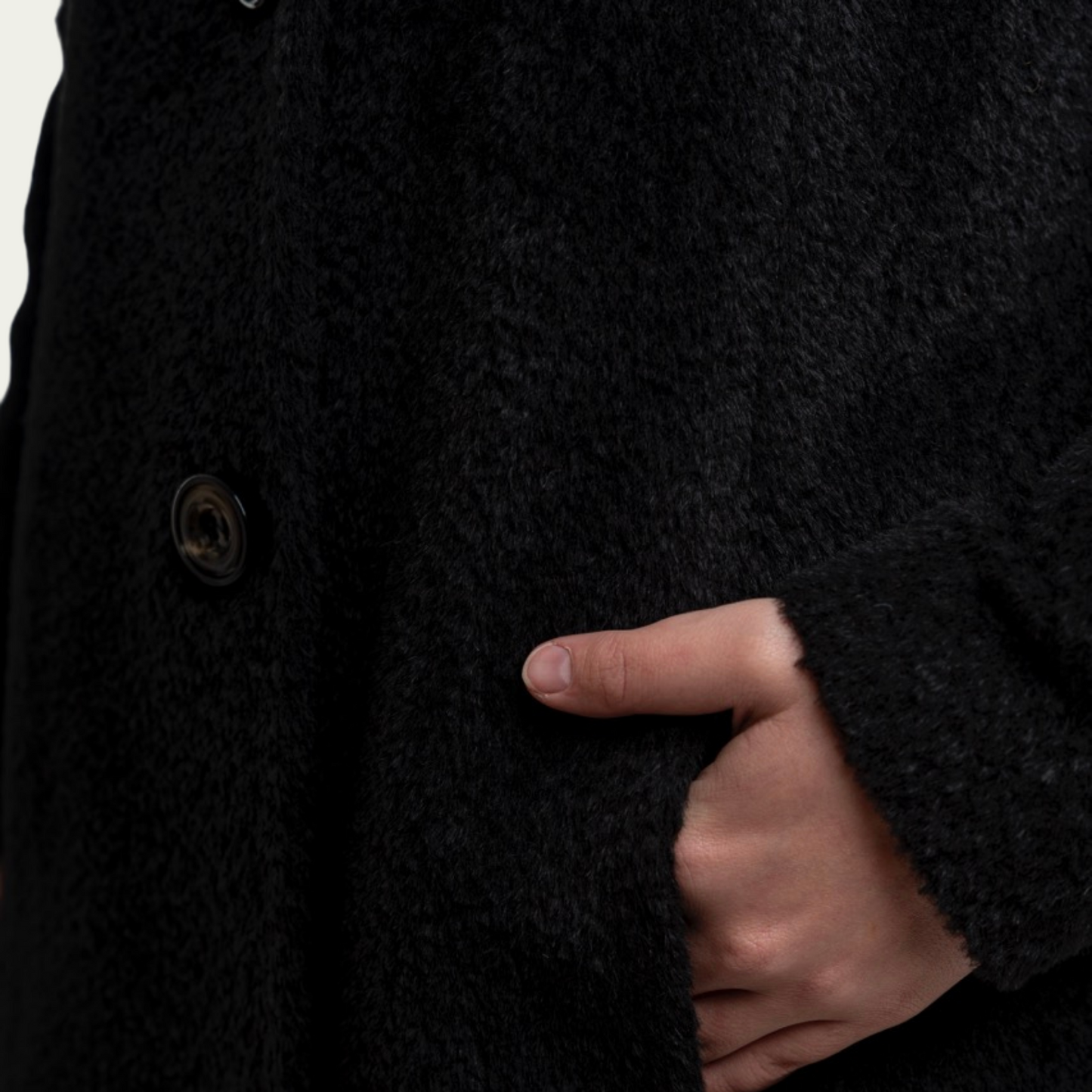 (W) Suri Coat - Black