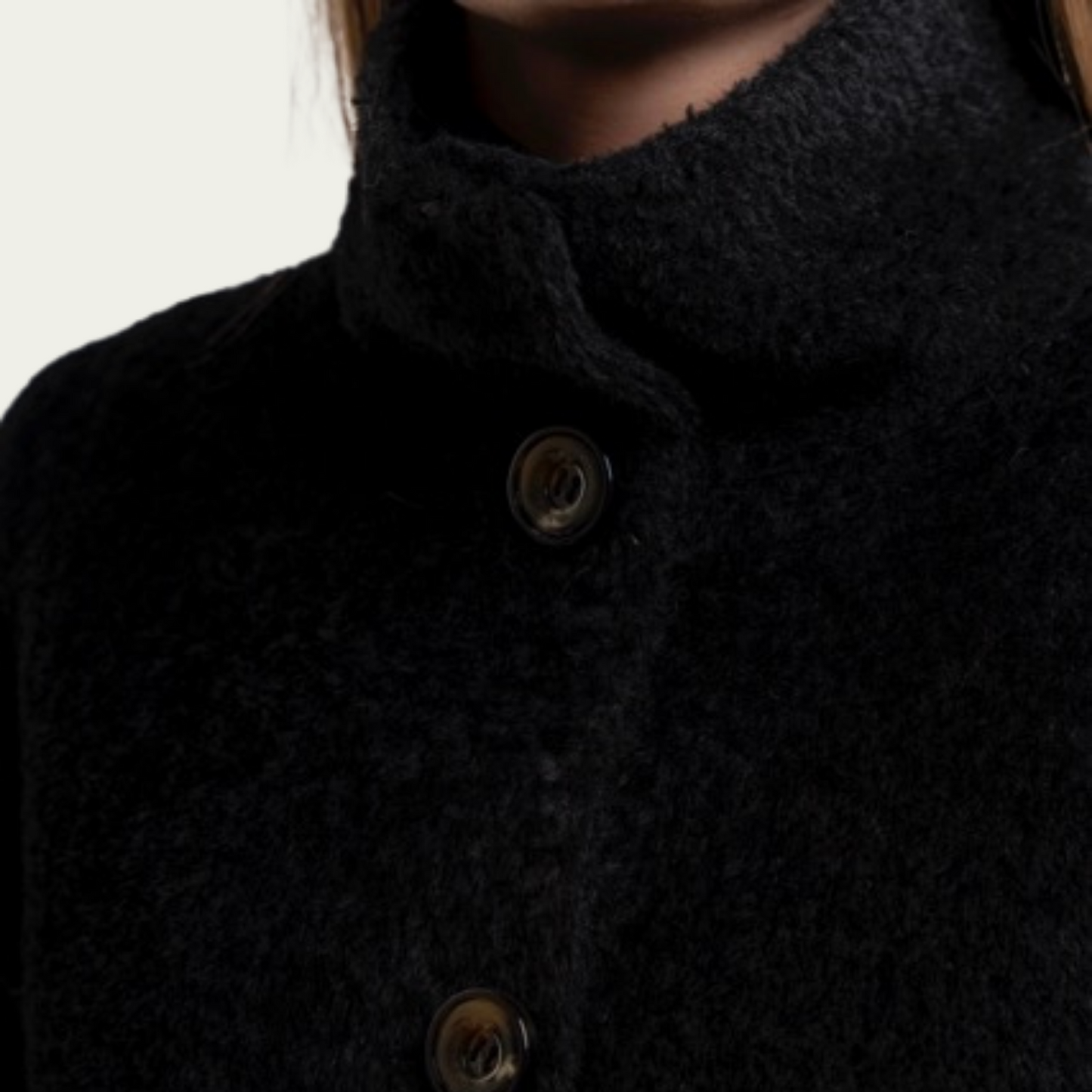 (W) Suri Coat - Black