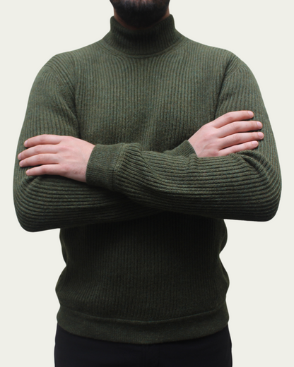 ALPACA TURTLENECK SWEATER