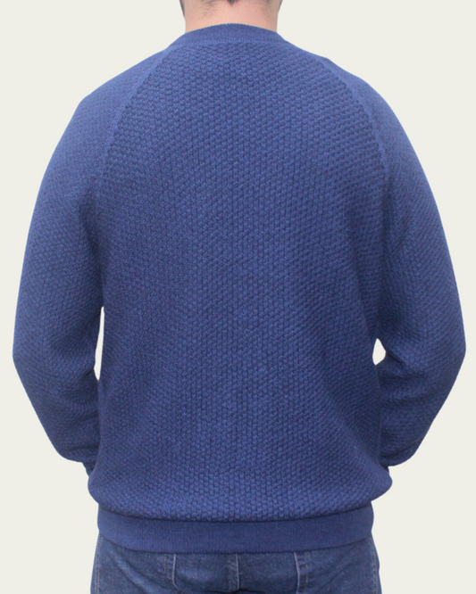ALPACA SWEATER - BLUE