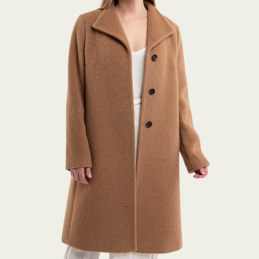 (W) Alpaca Coat - Nazca