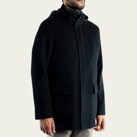 (M) Alpaca Jacket - Black