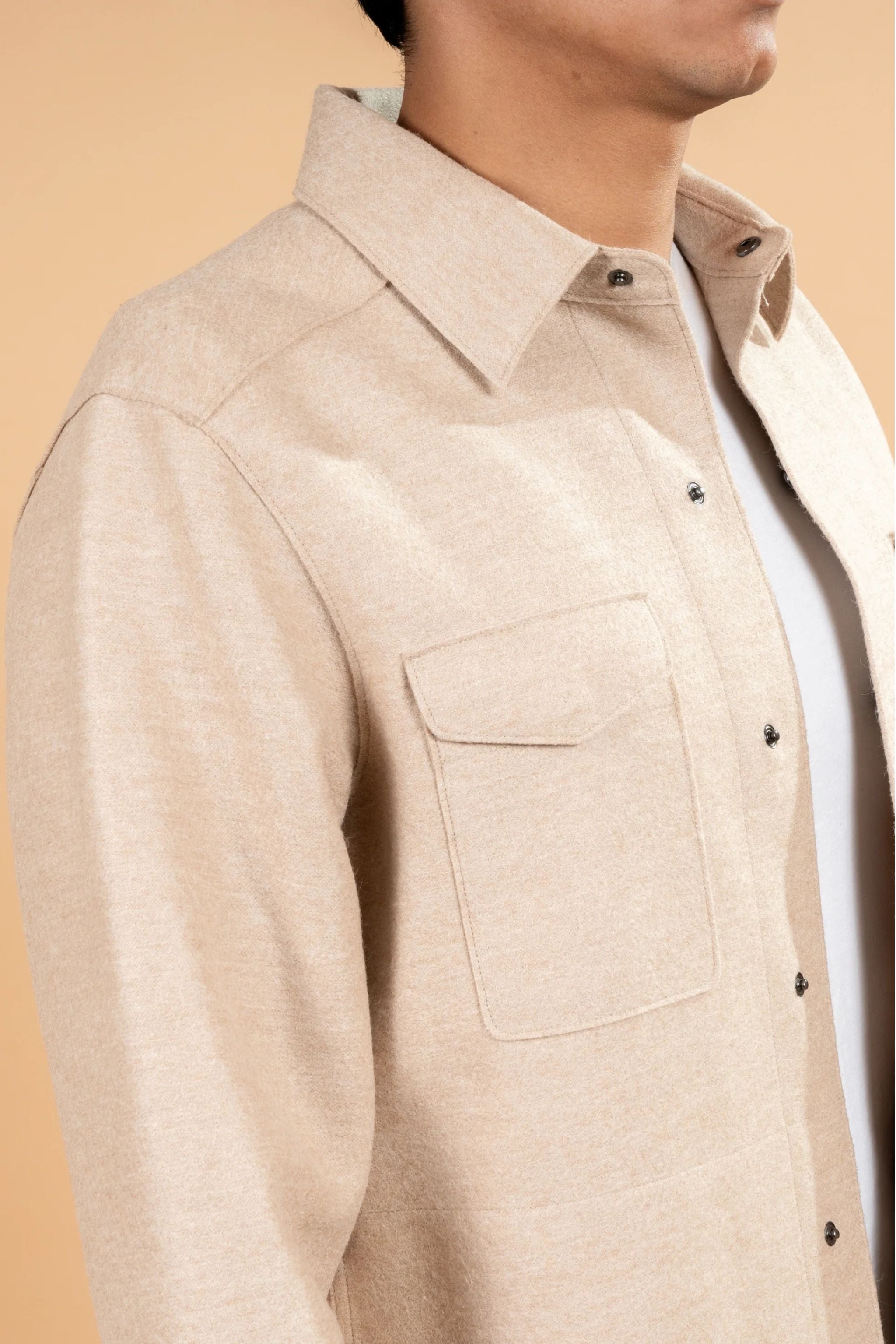 THE ALPACA OVERSHIRT - ANDEALPA