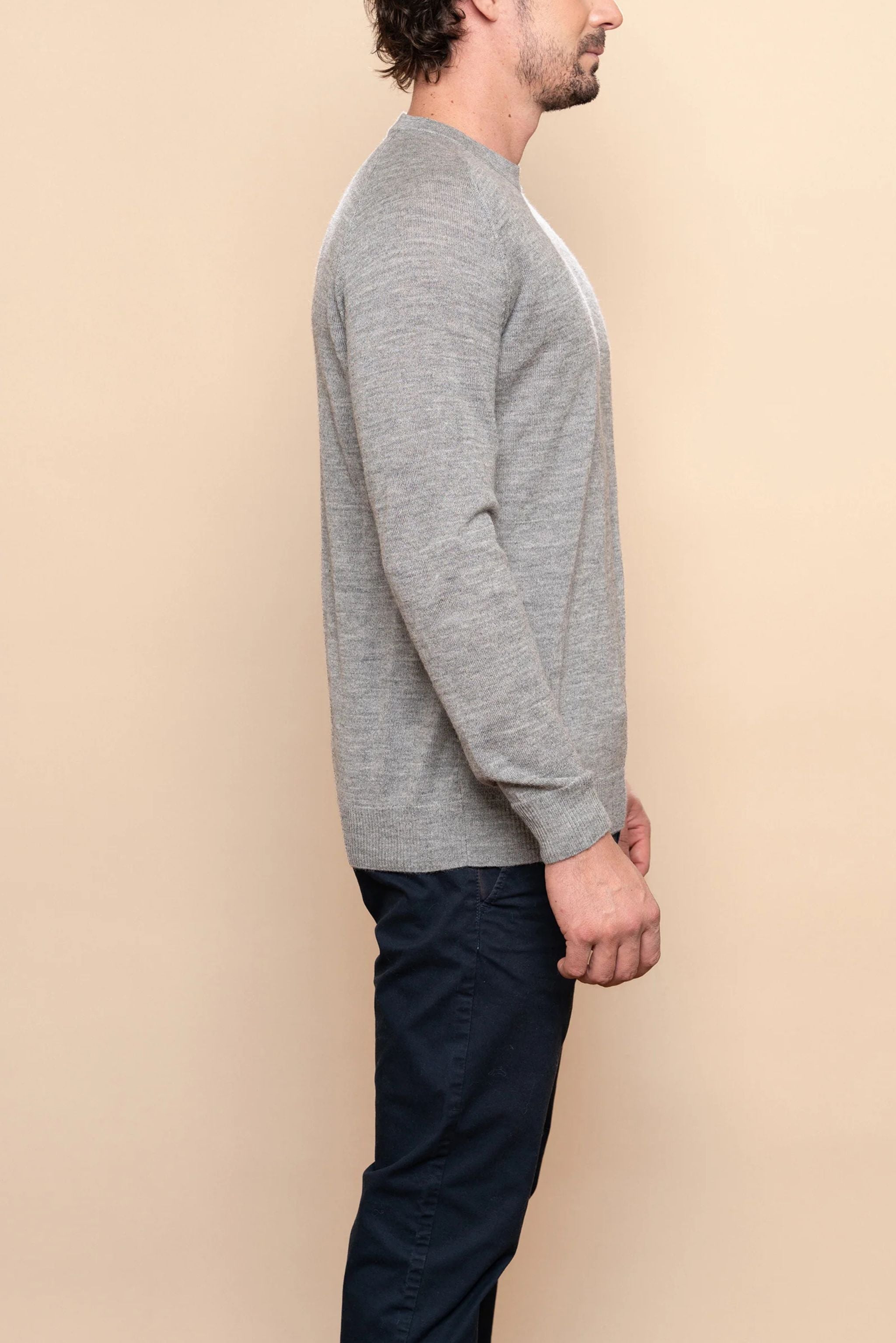 THE CLASSIC ALPACA SWEATER - ANDEALPA