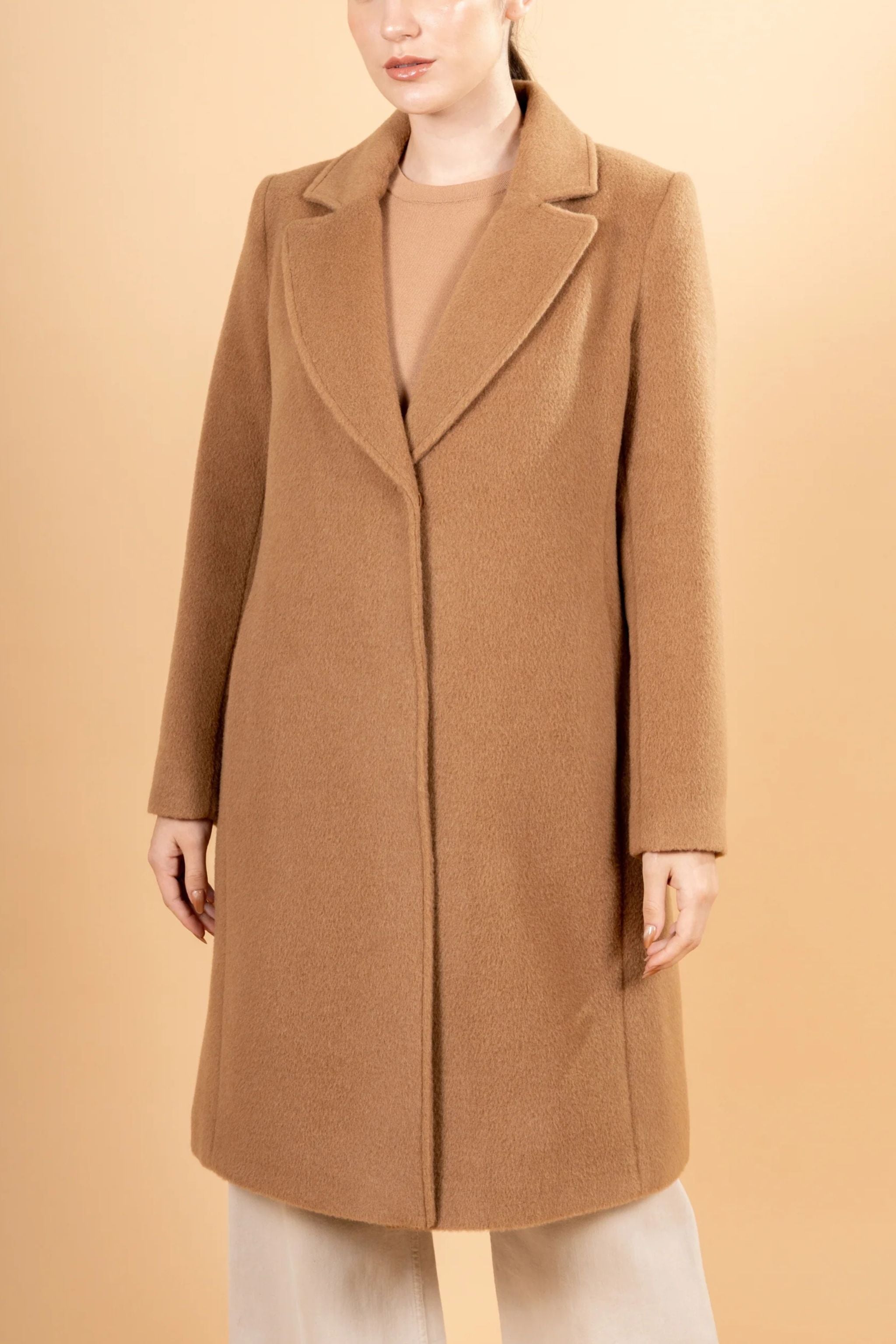 Classic Alpaca Merino Overcoat | ANDEALPA