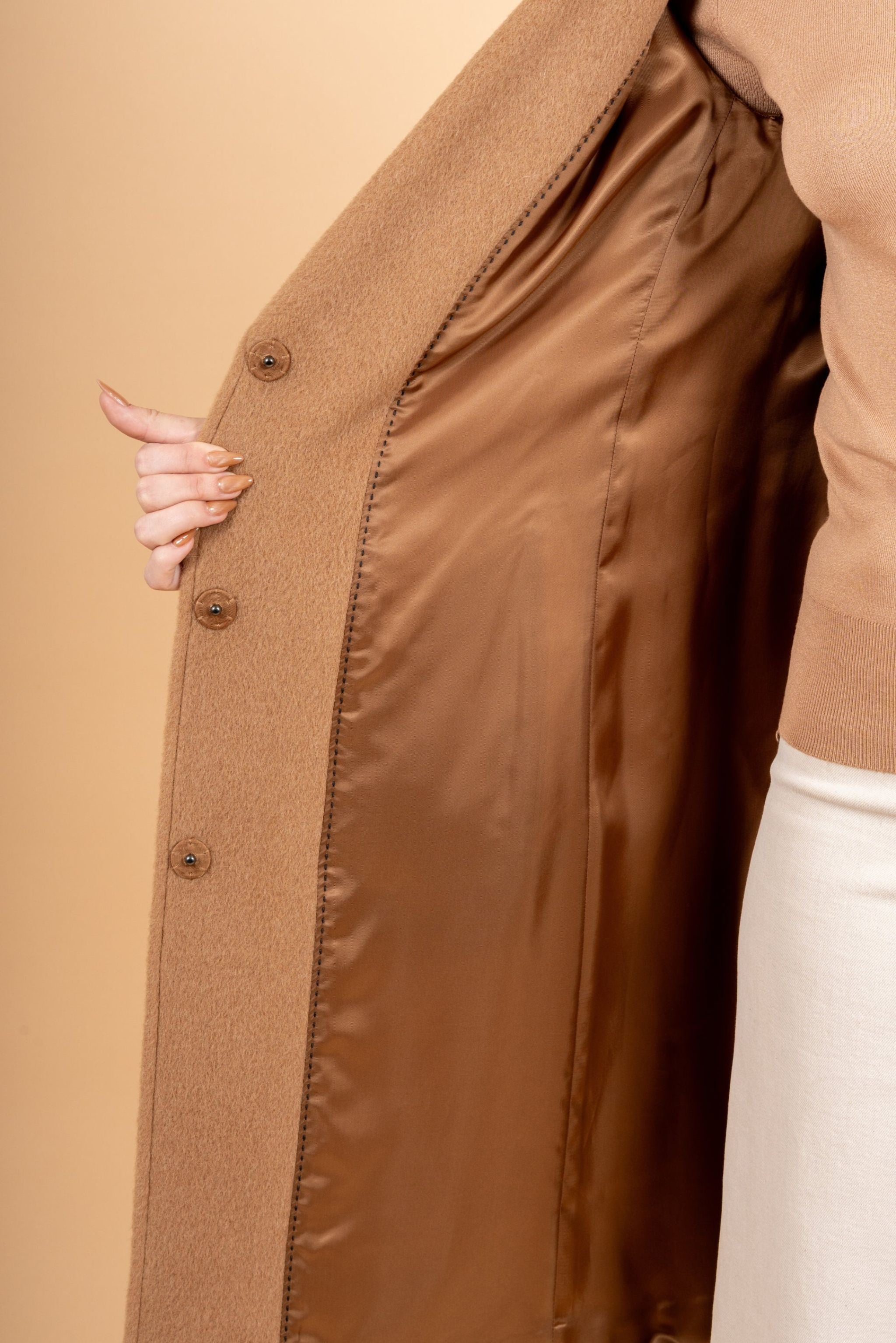 THE UNDYED CLASSIC COAT - ANDEALPA