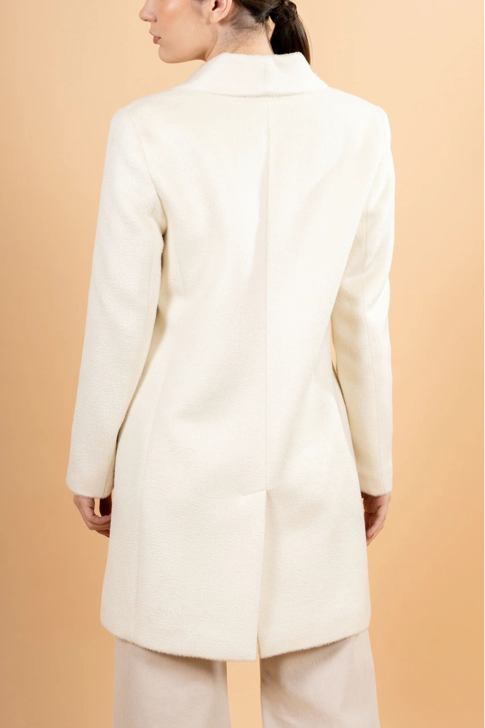 THE UNDYED CLASSIC COAT - ANDEALPA